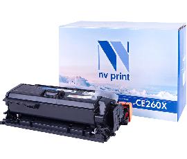 Картридж NV Print CE260X Black